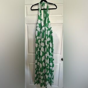 Diane von Furstenberg x Target Green Ginkgo Jumpsuit
